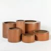 Outdoor Planter Corten Steel Cylinder